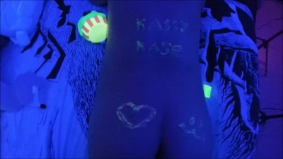 Getting Fucked in the Black Light Room