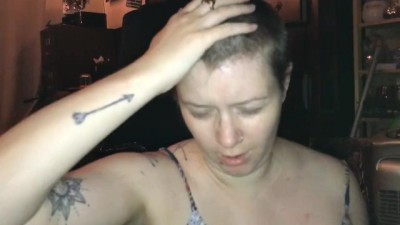 Shaved her Head Bald - Part 1