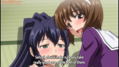 Sensei Fucks his Sexy Students and Cums in their Pussy | Hentai, Anime