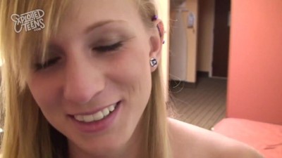 Brand new Blonde 18 Yr old first Timer Gets Creampied