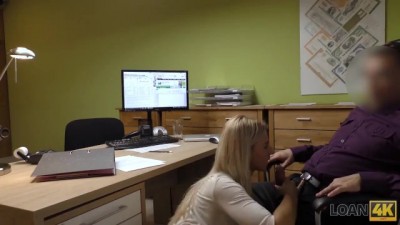 Chick Scratched Car so why she should Fuck Loan Agent