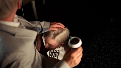 Starbucks Waitress gives Blowjob for Client
