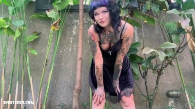 AnySex - Public Park Risky Pussy Play and Flash
