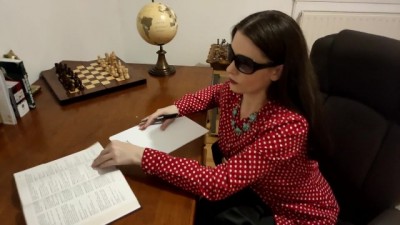 MessalineX Loves Dicks too much to Telework - Gets Licked, Smeared with Cum and Sucks Dick