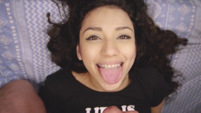 Ruby and Jacob - Facial and Cum Play in Super Slow Motion 4k