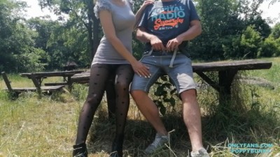 A Stranger follows me all the Time so I Give him a Handjob