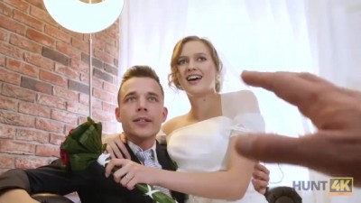Rich Man Pays well to Fuck Hot Cute Babe on her Wedding Day