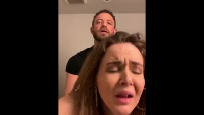 Natasha Nice - Secretly Fucking in a Bathroom at a Rooftop Party