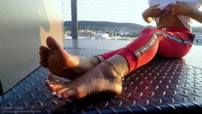 Public Cum Diary #2 - Babe Gets a Thick Cum Load in a Park a Mile High