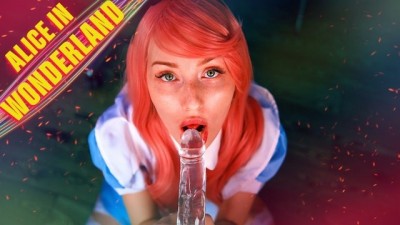 Alice in Wonderland cosplay scene by hot teen (FULL) FIND ME ON FANSLY - MYSWEETALICE (+18)