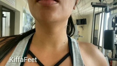 Preview Kiffa Work out and Running Sweaty Body Worship and Axillism AXILLISM SWEATY BODY WORSHIP