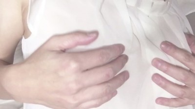 【じらしおっぱい】ノーブラすけすけブラウス越しにチクニー Nipple Masturbation on the Clothe Japanese Amateur