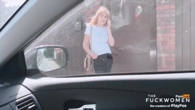A Talkative Girl sucked Horny Driver and Hard Fucked