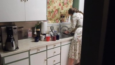 Fucking stepsister while on the phone with Mom