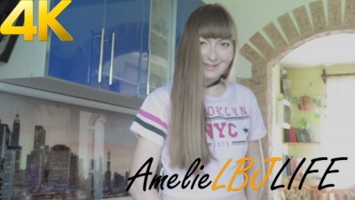 Cumshot in pussy stepsister fucking her red tube categorie on the kitchen table | 4k