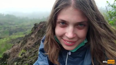 I Jerking off my Guide in the Mountains