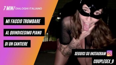 STELLA VEGAS si fa trombare al quindicesimo piano sexytabooporn di un cantiere