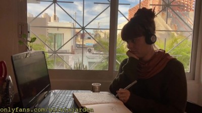 LOFi Girl Would Rather Be Studying a Big cosplay anime zero two xxx Cock -OnlyFans