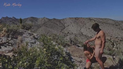 Blowjob xhamster on roku on Mountain Top While Hiking