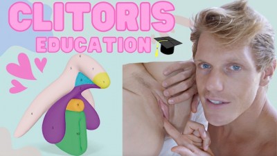 ❗❗❗ SEX EDUCATION ❗❗❗ small breasts tube CLITORIS Tutorial ? Mr PussyLicking