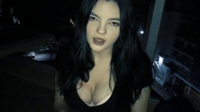 Sexy Goth Cute Wanted to Fuck outside