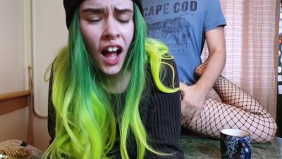 Delivery Girl Loves Sucking COCKS of her Clients