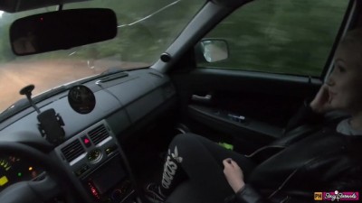Russian Girl Hitchhiker Fucks a Stranger for a Free Ride!