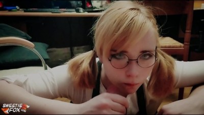 Honey Teenager Deep Sucking femboy anal porn Big Cock (+18)