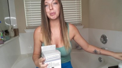 Toy Testing - BBC Squirting Dildo