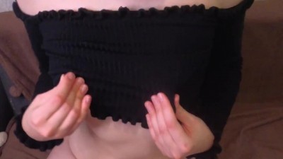 Russian girlfriend showed pinaystriptease her charms and danced with tits, real homemade