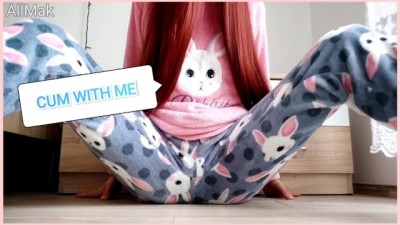 asian skinny chastity cage creampie teen masturbate in pajamas | shaved closeup pussy cumming | (+18)
