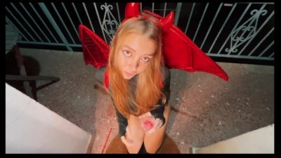 Demoness xxx desi video new knocks on your door on Halloween
