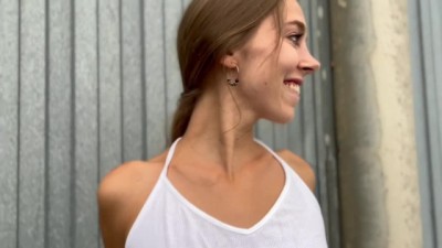 FACIAL BEHIND rose pornstar MY BOYFRIEND'S WORK