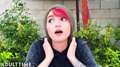 Genderfluid Skater Bangs their Hot Instructor