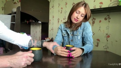 Girl from Tinder was Shy but she was Fucked on a first Date