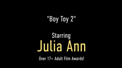 Busty MILF's Boy Toy Tastes His Own Cum