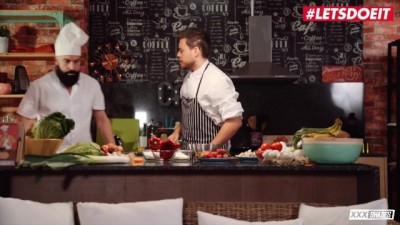 Sultry Babes Heat Up the Kitchen with Erotic Chef Play