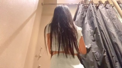 Steamy Fitting Room Fun at the Mall