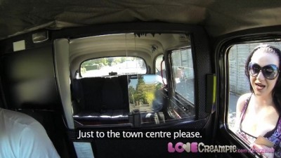 British Slag's Naughty Fare: Sucking Taxi Driver to Pay Off Ride