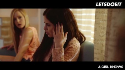 Roommates Unleash Their Wild Side with Intense Lesbian Fuckfest