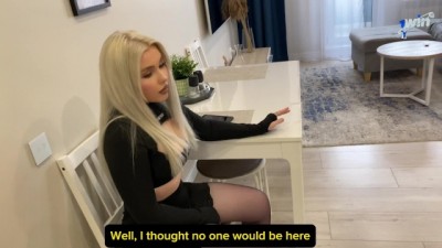 Step-Sister Showdown Turns X-Rated: Intense Fucking Ends with a Mouthful