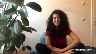 Hot Italian Babe's Wet Pussy Adventure: First On-Camera Fingering Session