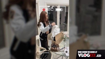 Brunette Babe's Behind-The-Scenes Hardcore Action