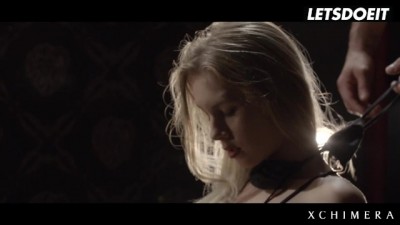 Russian Blondie Gets Her Pussy Ready for a Steamy Night