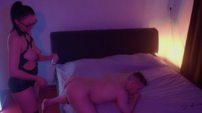 Strap-On Domination: Guy Gets Fucked Hard