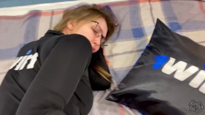 Steamy Victory: Stepson's Naughty Conquest After Big Win!