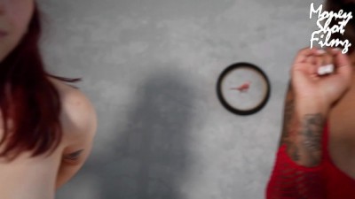 Braces Teen Gets Down and Dirty in Threesome With a Steamy Couple (+18)