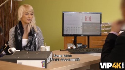 Skinny Babe Takes Monster Cock Deep in Her Tight Pussy