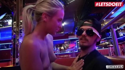 Blond Bombshell Gets Pounded by Huge Cock After Club Night