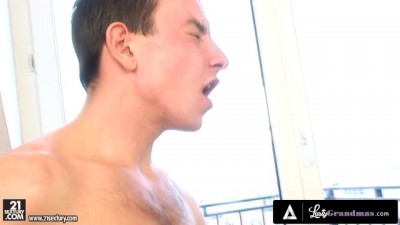Kinky Granny Licks and Rides Younger Stud (+18)